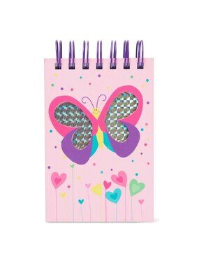 PEN+GEAR Butterfly Top-Bound Spiral Journal